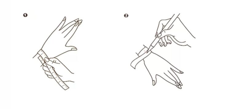 How to measure hand circumference?